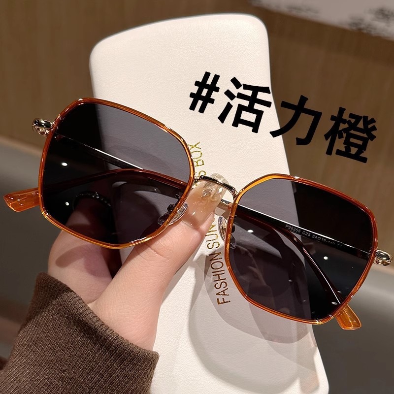 日本品质新款韩系ins墨镜女奶油甜妹风穿搭街拍太阳眼镜高级感显