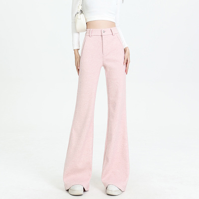 RNBN服饰微喇针织裤提臀修身