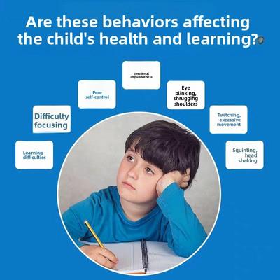 【张仲景】儿童静心专注贴调理多动症抽动症提高学习专注力