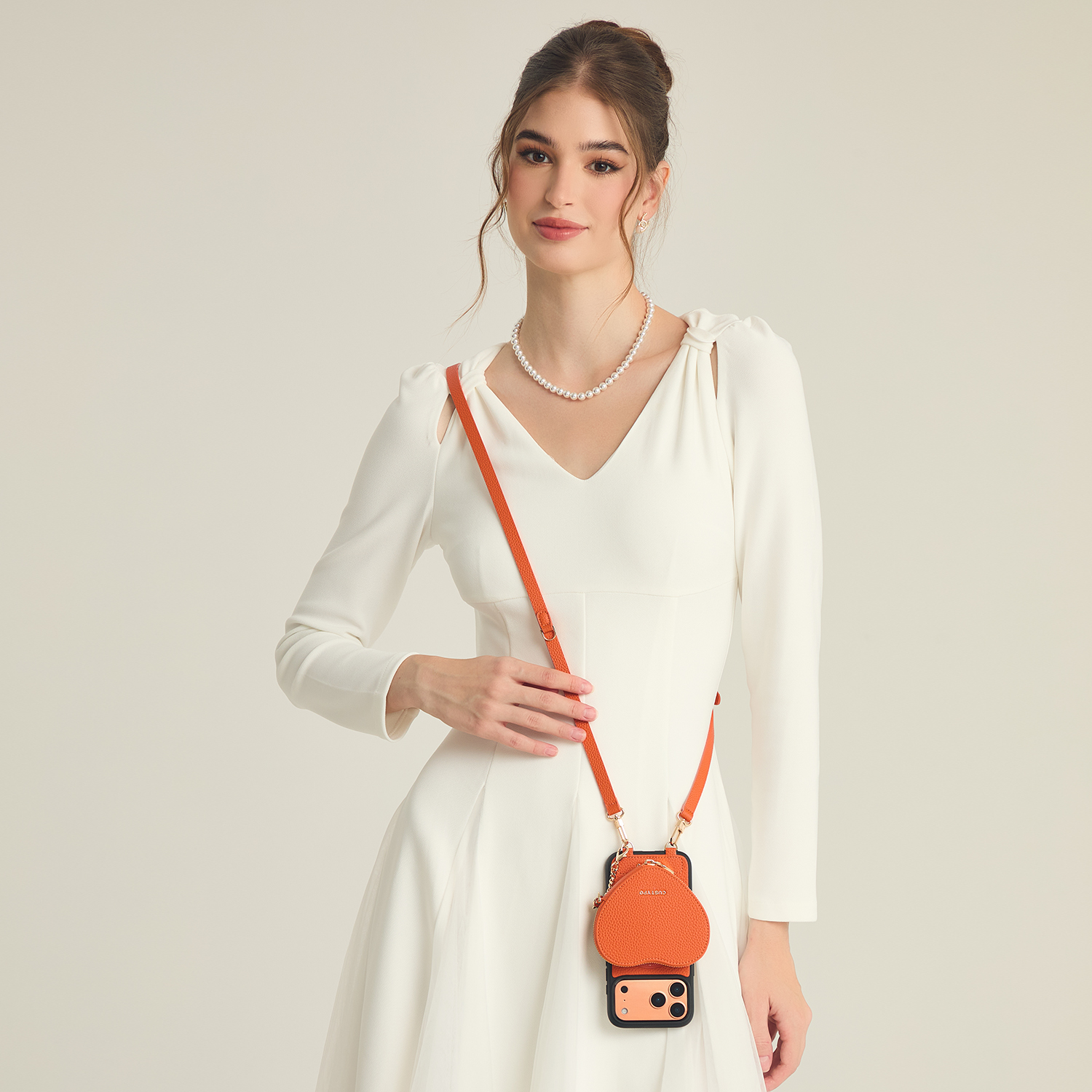 穿搭小心机】苹果手机壳斜挎可背