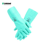 雷克兰丁腈手套耐磨耐油防滑加厚防化工程车间实验室防化耐酸碱