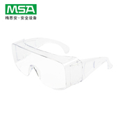 MSA 梅思安眼镜防飞溅防冲击防风沙10113317骑行劳保护目镜