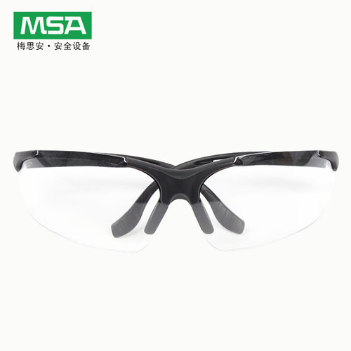 MSA/梅思安眼镜10147393防冲击防刮擦防飞溅灰尘紫外线防雾护目镜