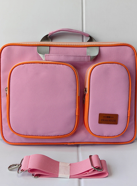 适用于苹果笔记本macbook16联想可斜挎电脑包1115戴尔惠普华硕保护套air13.3pro内胆14寸收纳袋12.5英寸华为