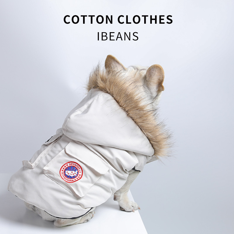 狗狗背心羽绒服衣泰迪比熊法斗