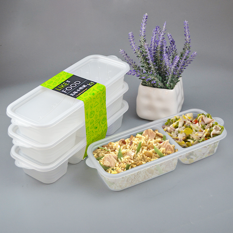 密封防漏高级餐厅可微波外卖盒