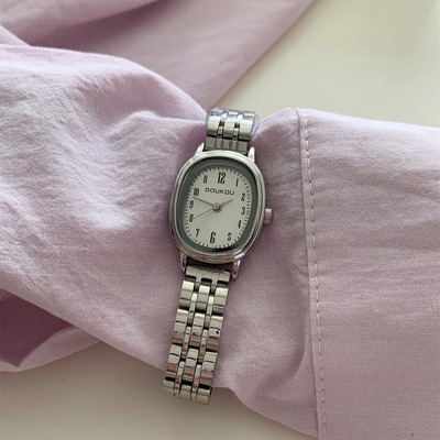 椭圆形小表盘手表女款韩系简约