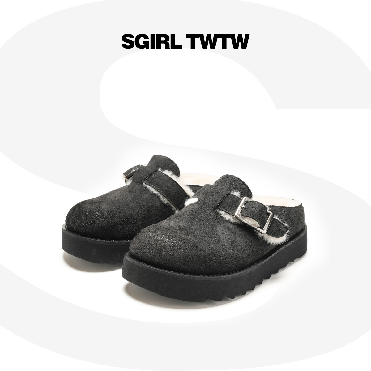 美拉德复古包头半半拖