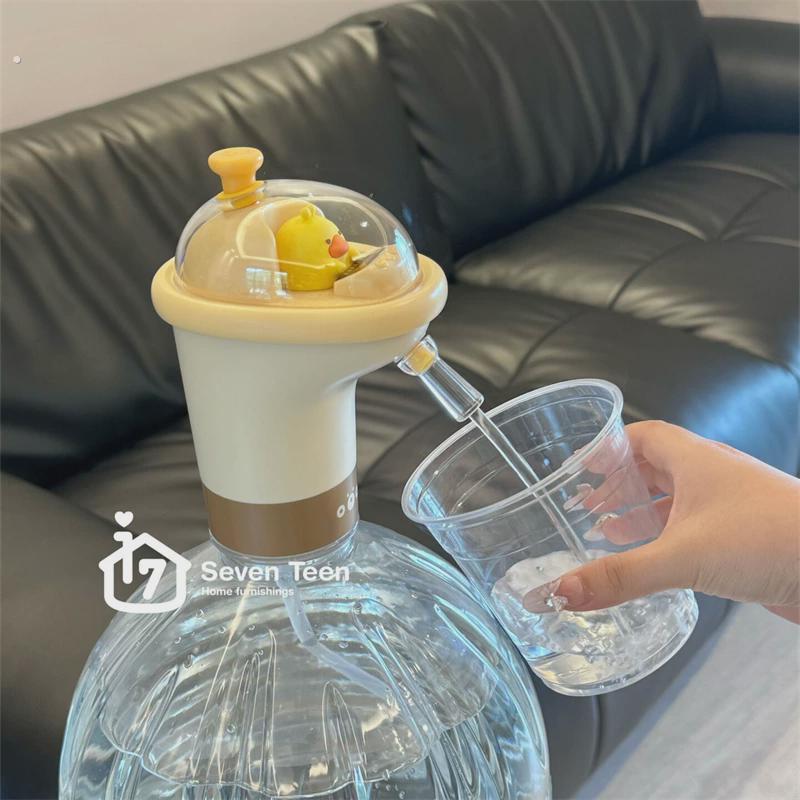 小鹿头桶装水抽水器电动全自动款加热压水器纯净饮水机矿泉水泵