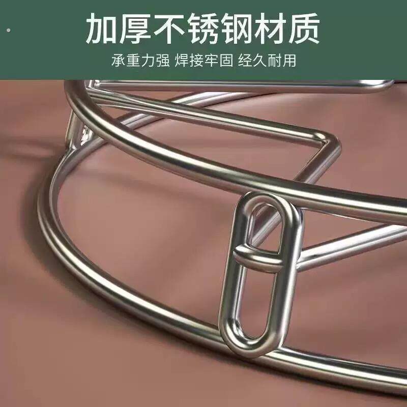 304实心不锈钢锅架蒸架锅圈多功能厨房防烫隔热锅垫锅架子置物架