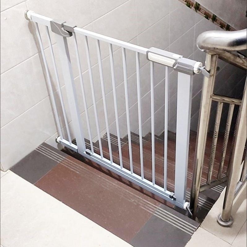 自建房楼梯口隔断门小孩围栏安全护栏拦门栅栏楼梯口封闭门挡板