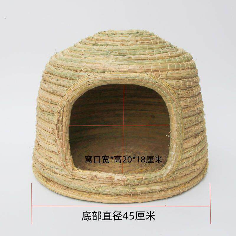 鸡窝鸡鸭鹅窝 夏天透气 下蛋窝 手工草编 鸡鸭鹅窝 四季通用草窝