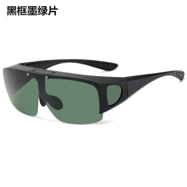 近视夜视镜夹片防远光灯套镜夜间开车专用眼镜偏光日夜两用骑行镜