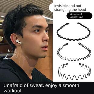 刘海尴尬期发夹男生留长发神器压发圈网红2021年新款短发过渡期器