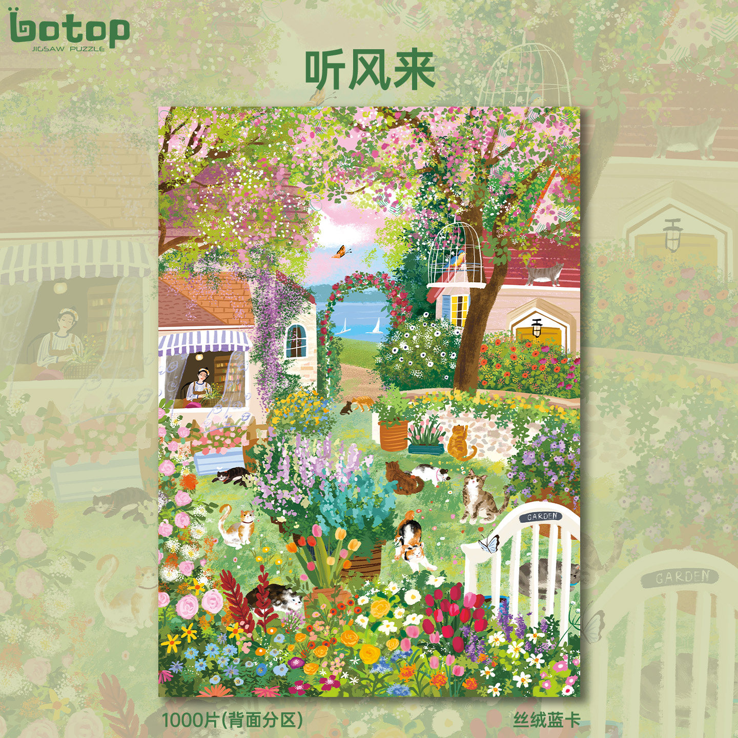 Botopfusion蓝卡听风来拼图										