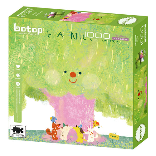 botop春日1000片闪光膜拼图