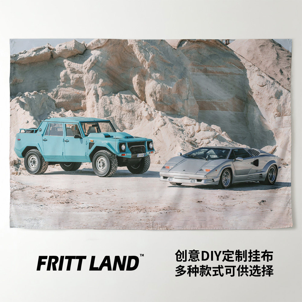 挂布兰博基尼LM002硬派越野汽车