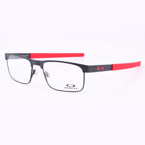 OAKLEY METAL PLATE TI OX5153-0456方形纯钛眼镜架眼镜框弹簧腿