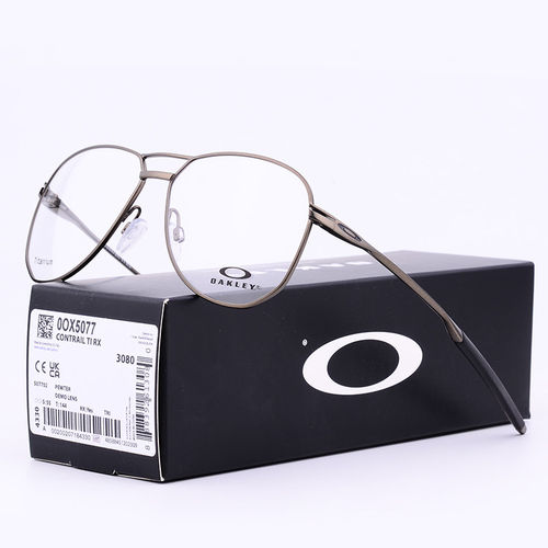 OAKLEY Contrail TI OX5077-0155大框蛤蟆镜近视眼镜架纯钛超轻