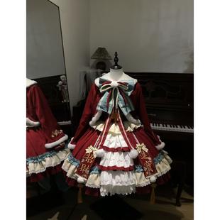 三团全款 原创Lolita中华风拜年跨年服 新年战袍 招财进宝