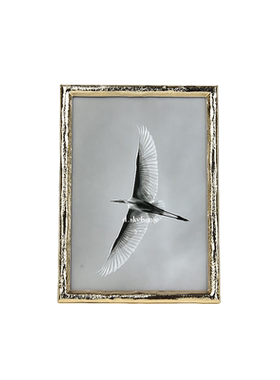 现代轻奢卧室金属人物相框