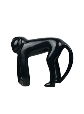 简约现代儿童房树脂抽象猴子摆件