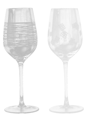 轻奢风餐厅高脚玻璃红酒杯