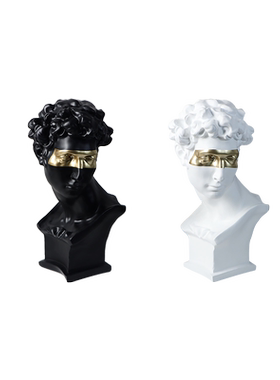 欧式书房办公室树脂大卫装饰品