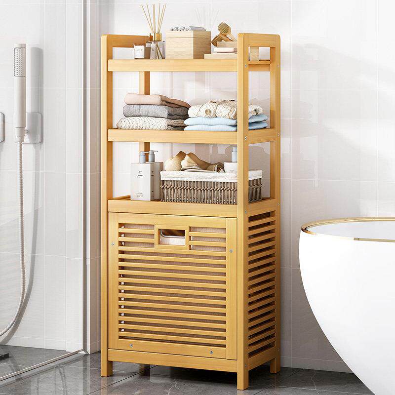 家用脏衣篓卧室卫生间多层脏衣服收纳筐放衣篮ins风落地置物架子