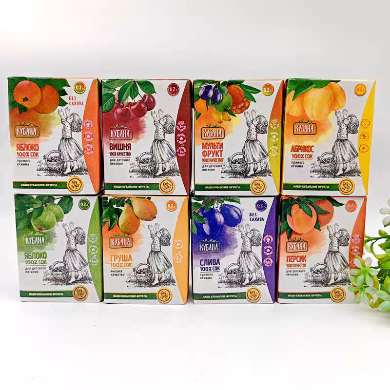 俄罗斯进口科班娜果汁饮料