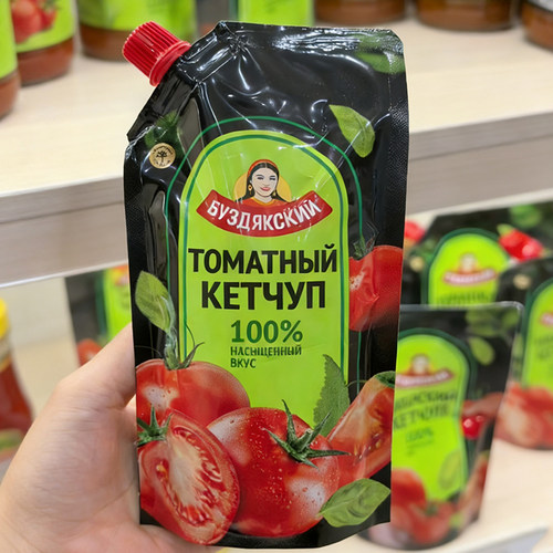 俄罗斯进口拉茜娅调味酱