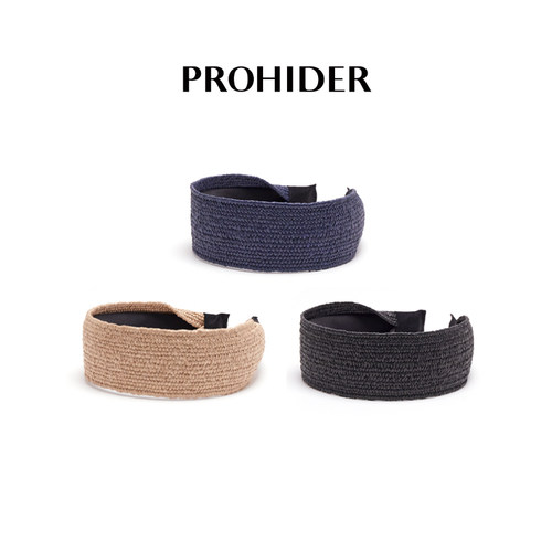 PROHIDER26新款编织宽发箍
