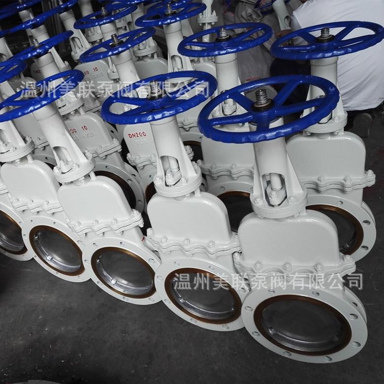316手动DN600DN300304DN500闸板阀刀闸阀DN400插板阀