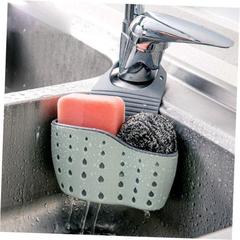 Sink Shelf Soap Sponge Drain rack Kitchen Organizer Holder