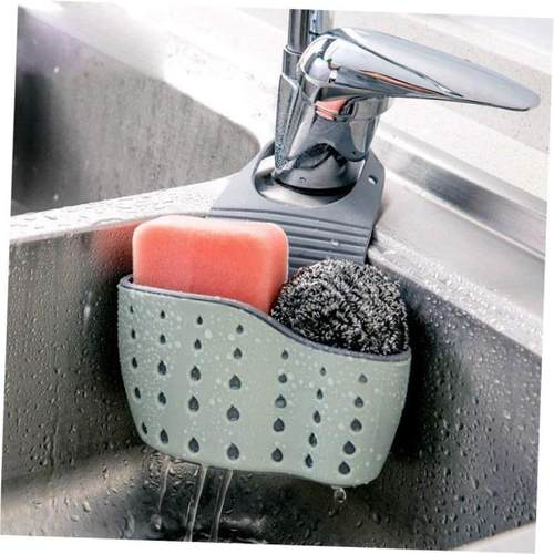 Sink Shelf Soap Sponge Drain rack Kitchen Organizer Holder