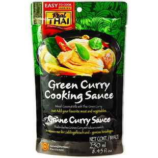 丽尔泰即食冬阴功红青黄咖喱酱汁鱼蛋椰浆鱼露方便泰国调味品拌饭