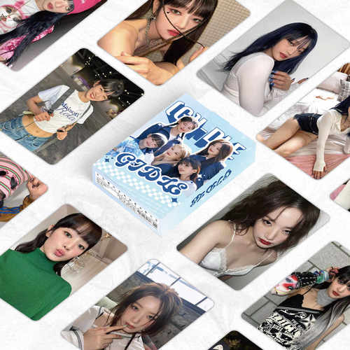 55张GIDLE组合镭射小卡