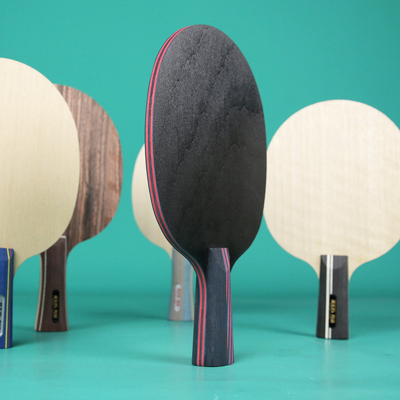 吉乐手作专业乒乓球底板龙五968vis蝴蝶王红黑碳王经典结构乒乓板