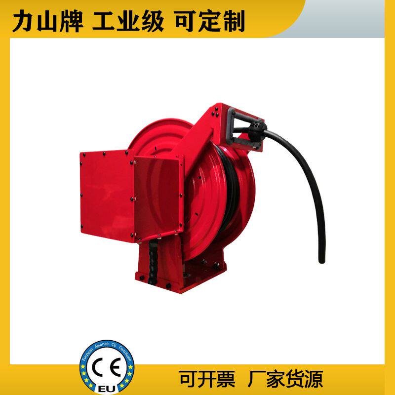 涡卷弹簧电缆卷盘光纤舞台电缆手动绕线机工业自动电动电缆卷筒