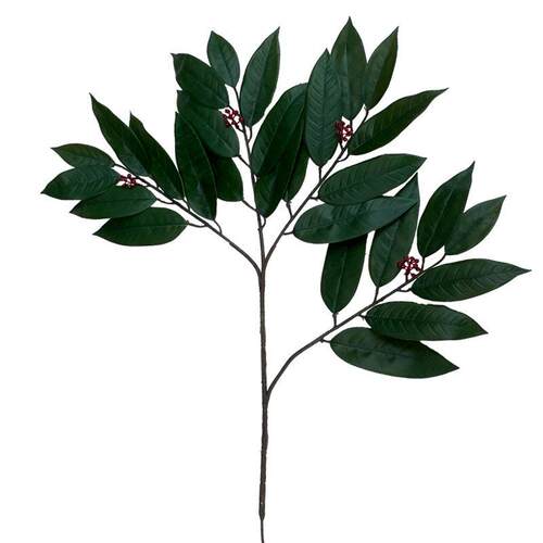 仿真植物冬青叶绿植假树叶工程园林造景装饰假冬青果叶厂家