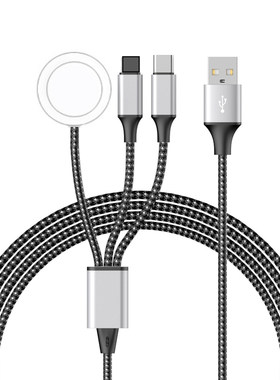 USB+TypeC拖一二三数据线