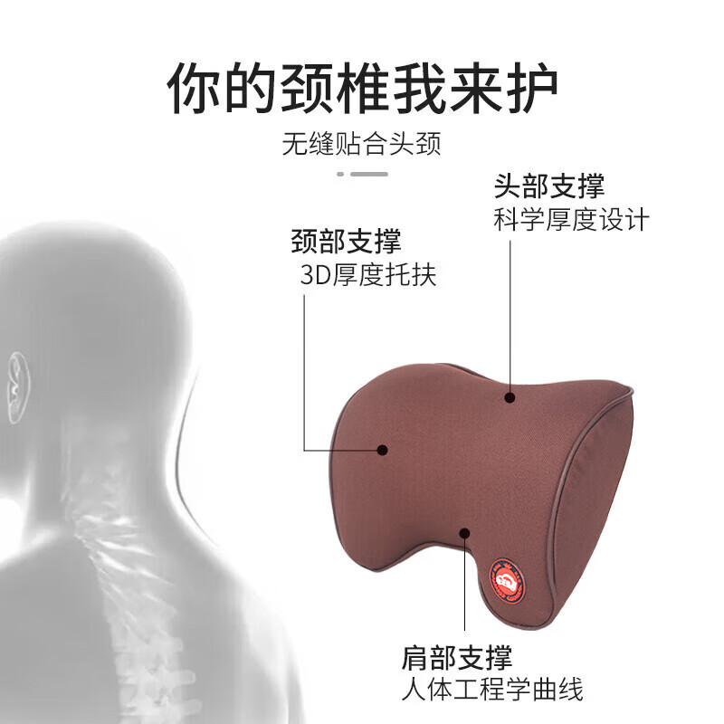 专用2023款广汽埃安VPLUS汽车头枕腰靠套装车用靠枕护颈枕靠背头