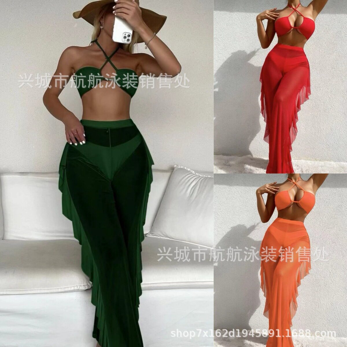 womenclothes比基尼三件