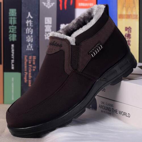 menclothes冬季棉鞋防水