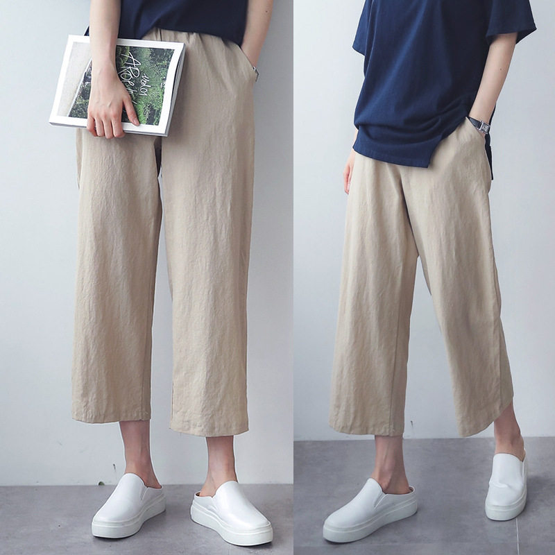 womenclothes阔腿裤女夏
