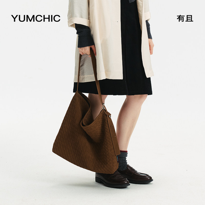 【加购！预热10月15日】YUMCHIC/有且City — 帆布编织随行包