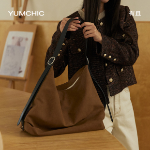 YUMCHIC.City—帆布随行包斜挎版 电脑包肩带可调节斜挎重磅帆布包