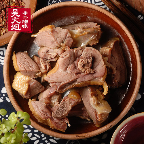 安徽特产风干麻鸭咸香口味