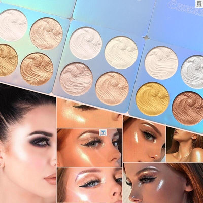 速发CmaaDu New Makeup Highlighter powder Baking Palette Repa