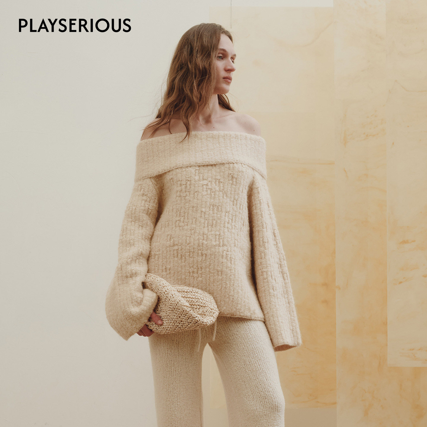 【毛晓彤同款】Zaanli 2025秋季新款马海毛肌理一字领针织上衣女,女装/女士精品,毛针织衫,淘宝优惠券,粉丝福利购,淘宝优惠卷